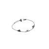Cloudy Chain Oxidized Bracelet Silver Nimbus Ludo LudoJewellery