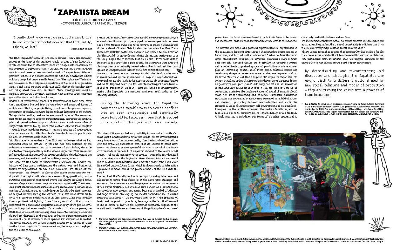 Collectible DRY Issue 6 Zapatisti page 9