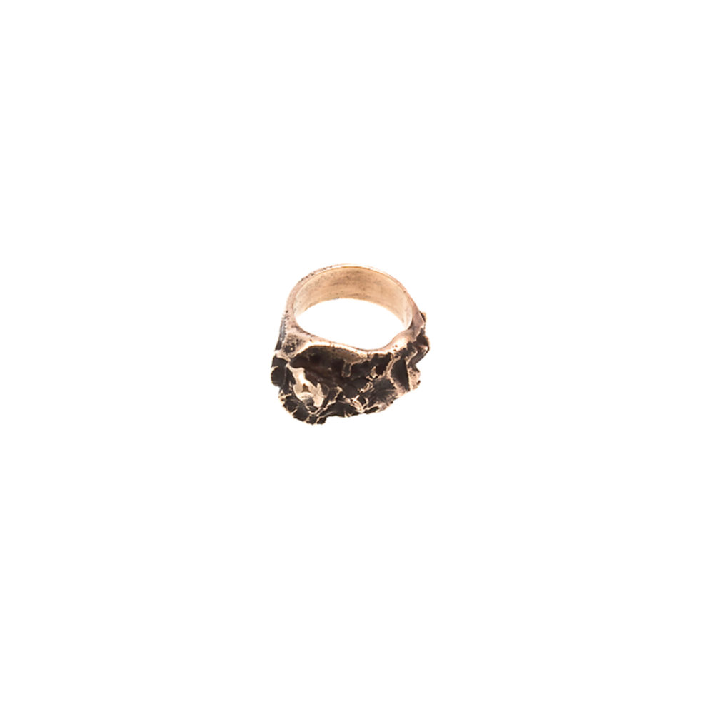 Doctum Doces Collection inlay-ring-bronze-side-b