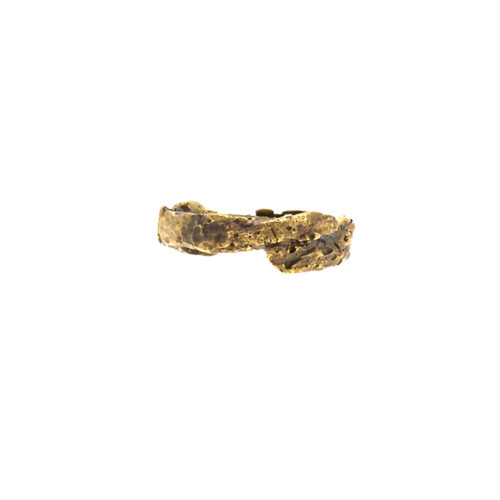 Doctum Doces Collection -bark-ring-5-brass