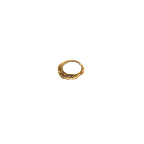 Doctum Doces Collection shake-ring-2-brass-top-view-side-a