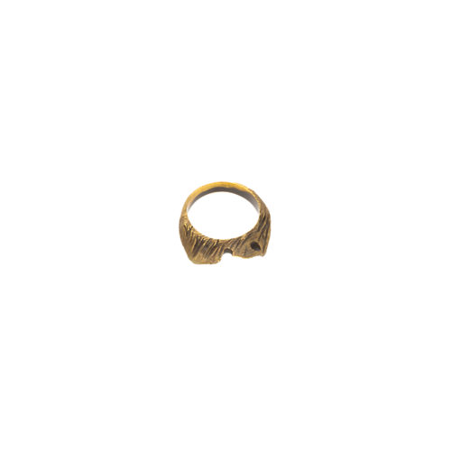 Doctum Doces Collection shake-ring-4-brass-top-view-side-b