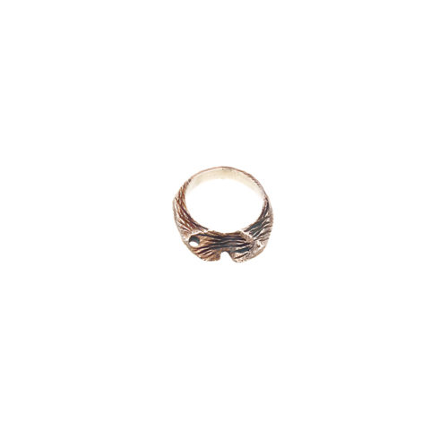 Doctum Doces Collection shake-ring-4-silver-top-view-side-b